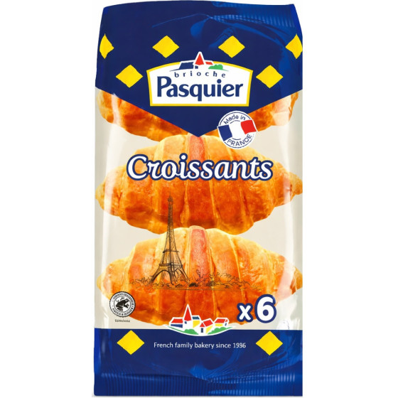 CROISSANT BRIOCHE ORIGINE FRANCE PASQUIER X6