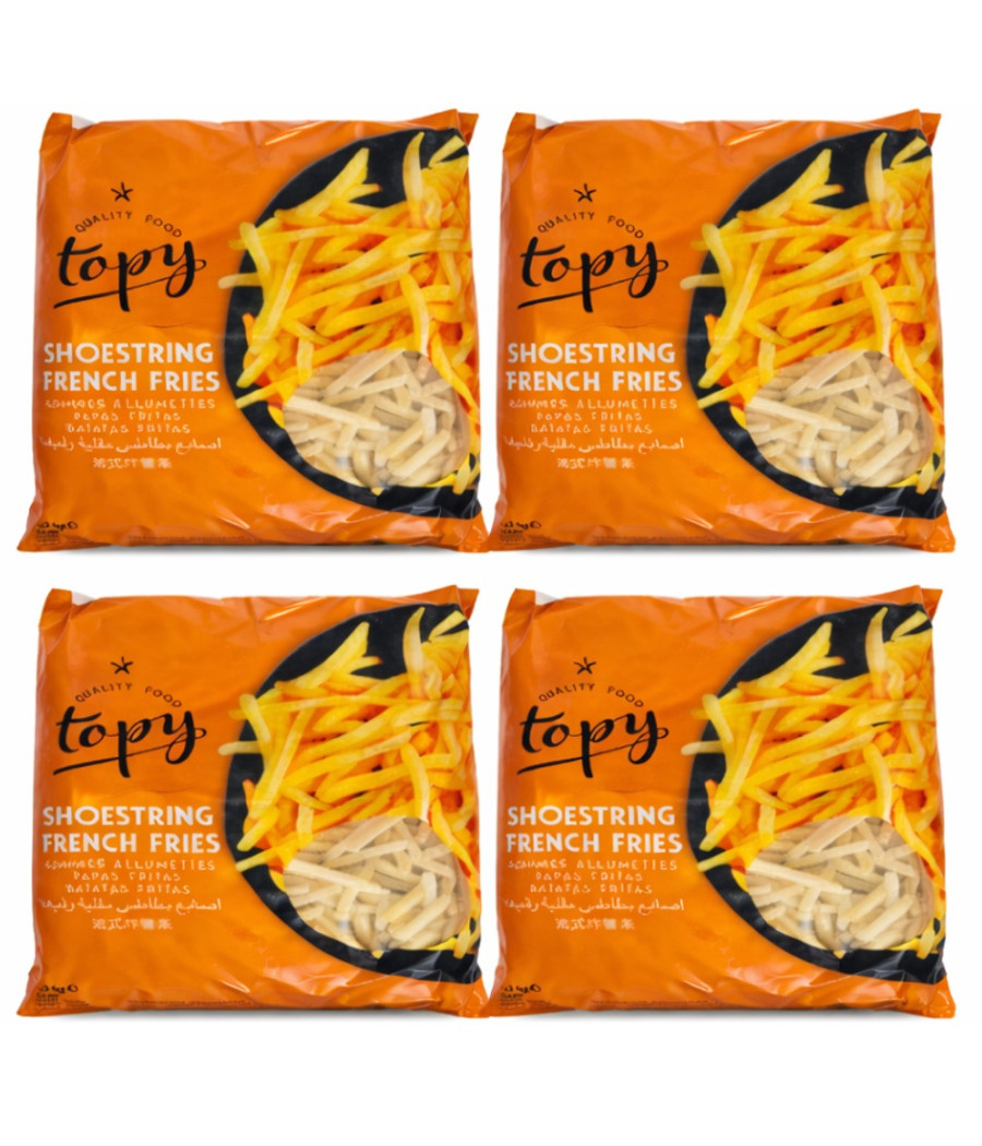 FRITES TOPY ORIGINE PAYS-BAS 4x2,5KG SOIT 10KG