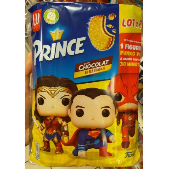 PRINCE, BISCUITS FOURRES PARFUM CHOCOLAT 600 G (2X300G)