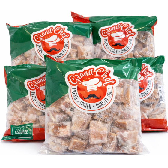 CUBE MASQUE BŒUF SURGELE GRANDCHEF ORIGINE ITALIE 15X1KG SOIT 15KG