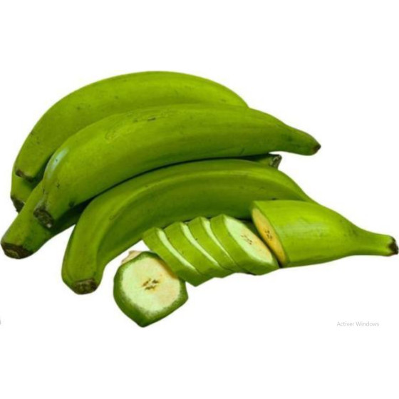BANANE PLANTAIN VERTE ORIGINE COLOMBIE CALIBRE