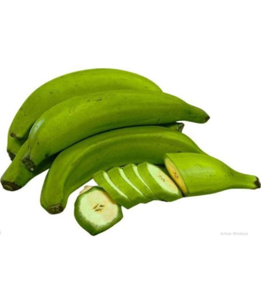 BANANE PLANTAIN VERTE ORIGINE COLOMBIE CALIBRE