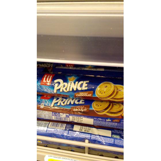 BISCUIT CREME GOUT CHOCOLAT PRINCE 130 G