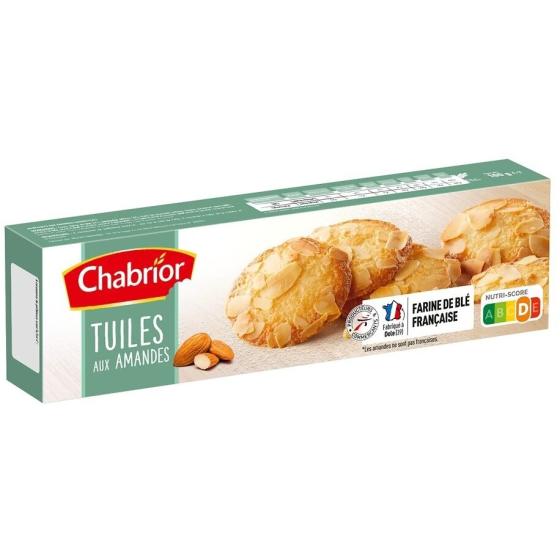 TUILES AUX AMANDES CHABRIOR 100G