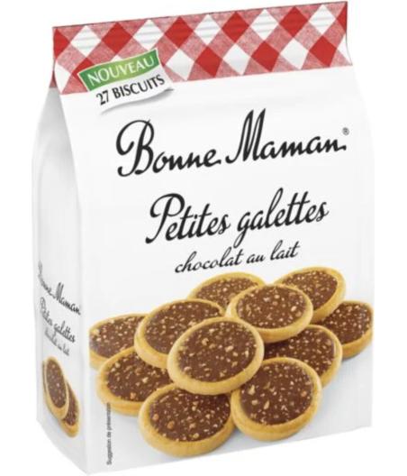 PETITES GALETTES CHOCOLAT AU LAIT BONNE MAMAN 324G