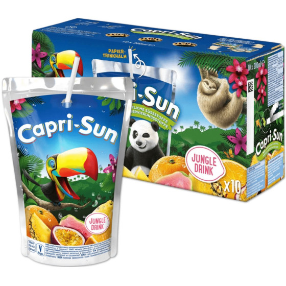 CAPRISUN JUNGLE DRINK 10X20CL