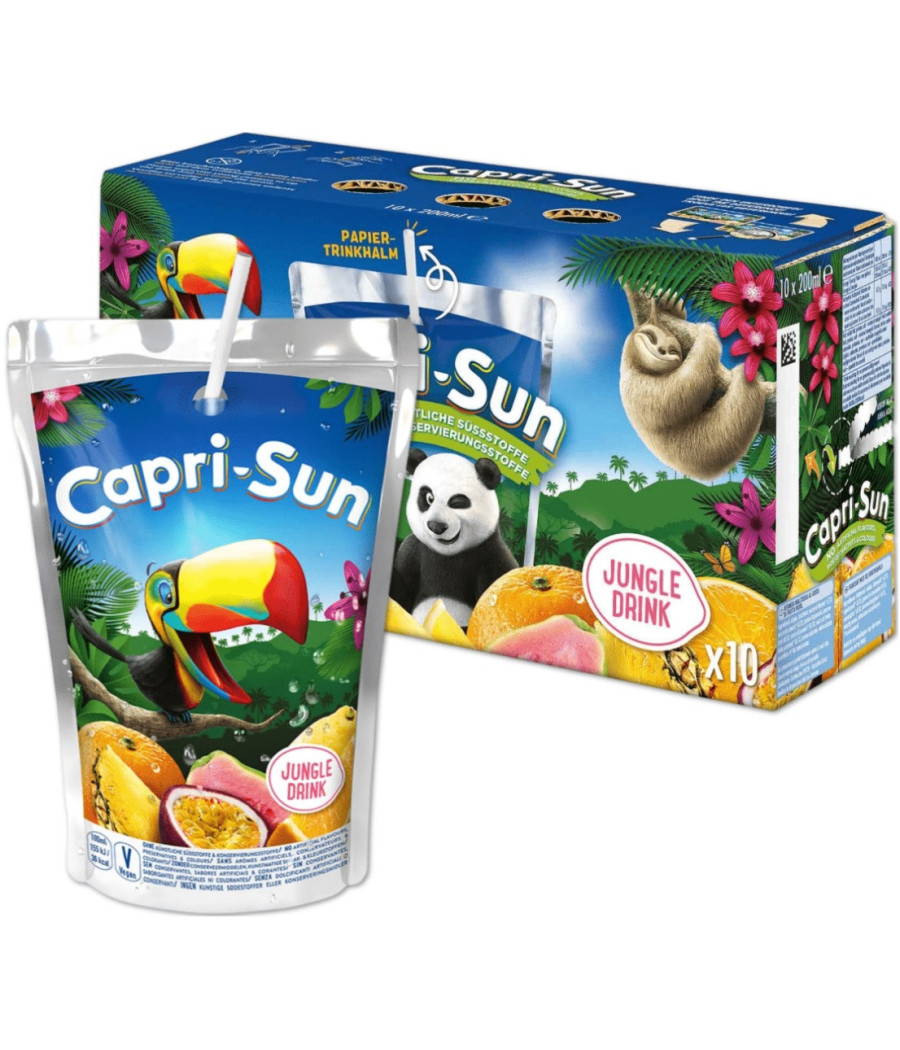CAPRISUN JUNGLE DRINK 10X20CL
