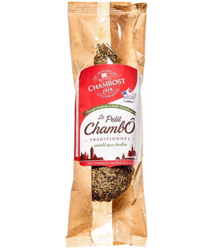 SAUCISSON ENROBE AUX HERBES CHAMBOST