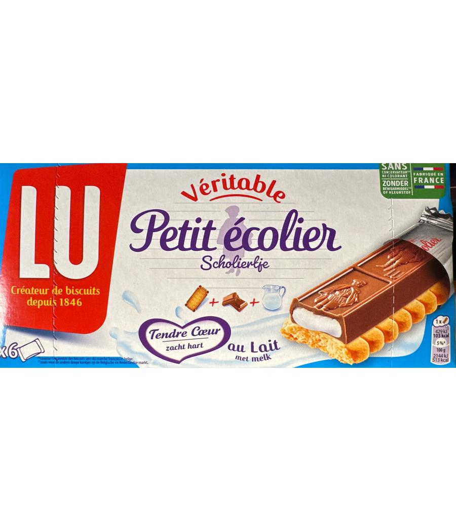 PETIT ECOLIER TENDRE COEUR AU LAIT LU 120G