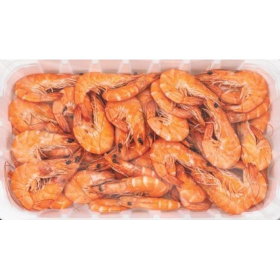 CREVETTE CUITE SOUS ATMOSPHERE CALIBRE 30/50 ELEVAGE EQUATEUR