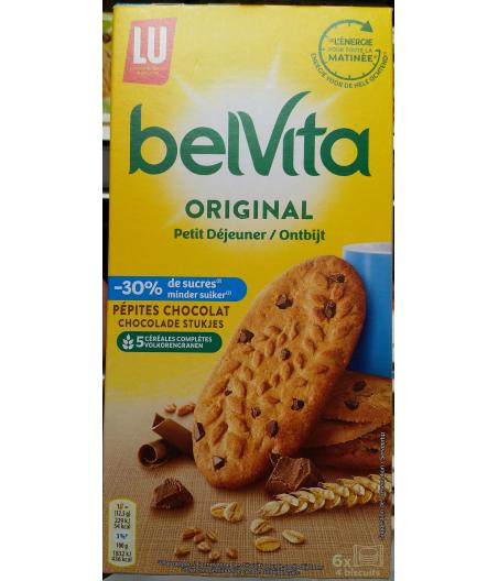 BELVITA ORIGINAL PETIT DEJEUNER PEPITES DE CHOCOLAT 300 G