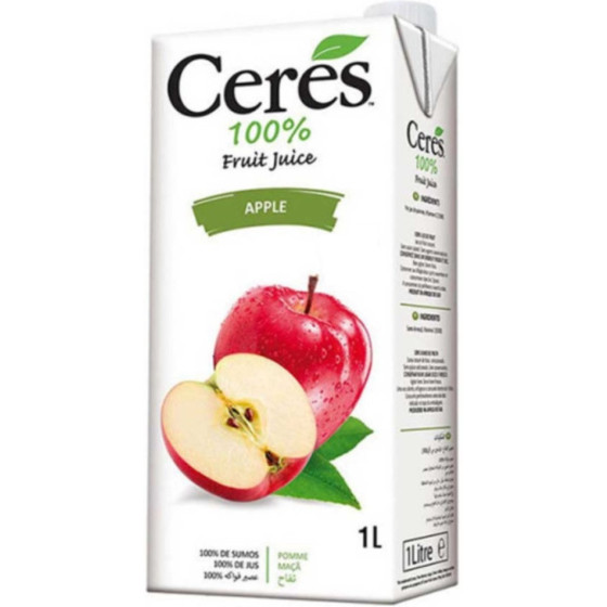 JUS DE POMME CERES 1L