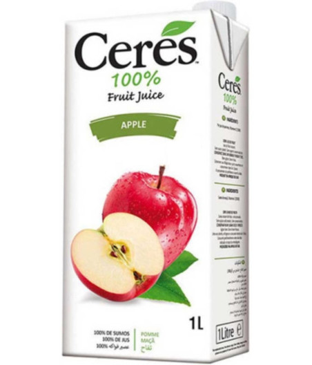 JUS DE POMME CERES 1L