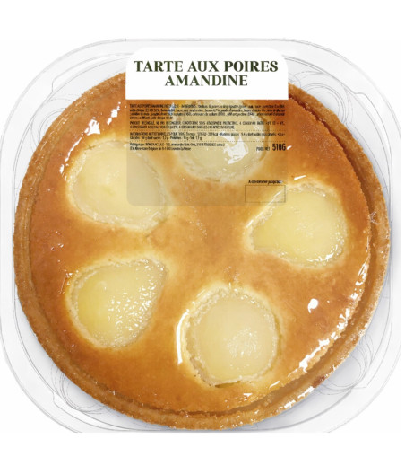 TARTE AUX POIRES AMANDINES 530G
