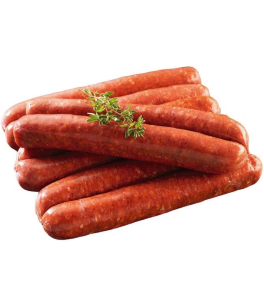 MERGUEZ DE BUF/MOUTON HALAL POCHE SOUS VIDE ELABORE EN FRANCE