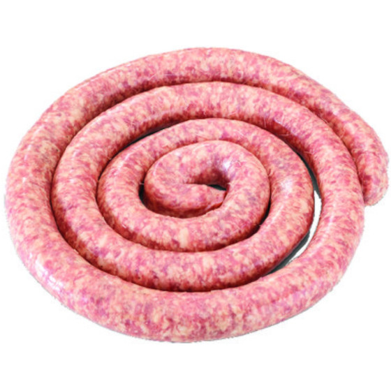 SAUCISSE BRASSE DE PORC VPF SOUS ATMOSPHERE ELABORE EN FRANCE