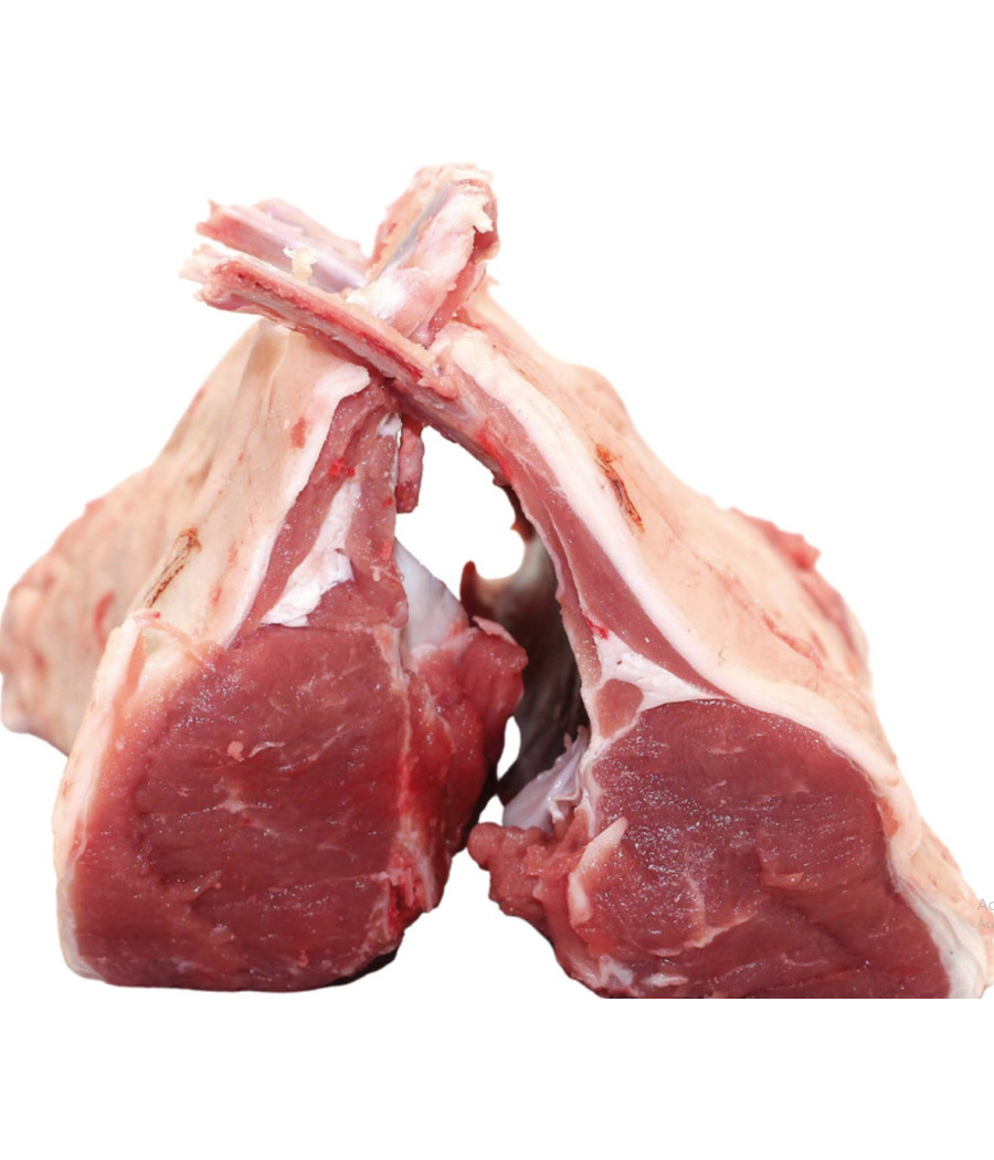 CARRE D'AGNEAU 8 COTES SEMI PARE SOUS VIDE ROYAUME-UNI