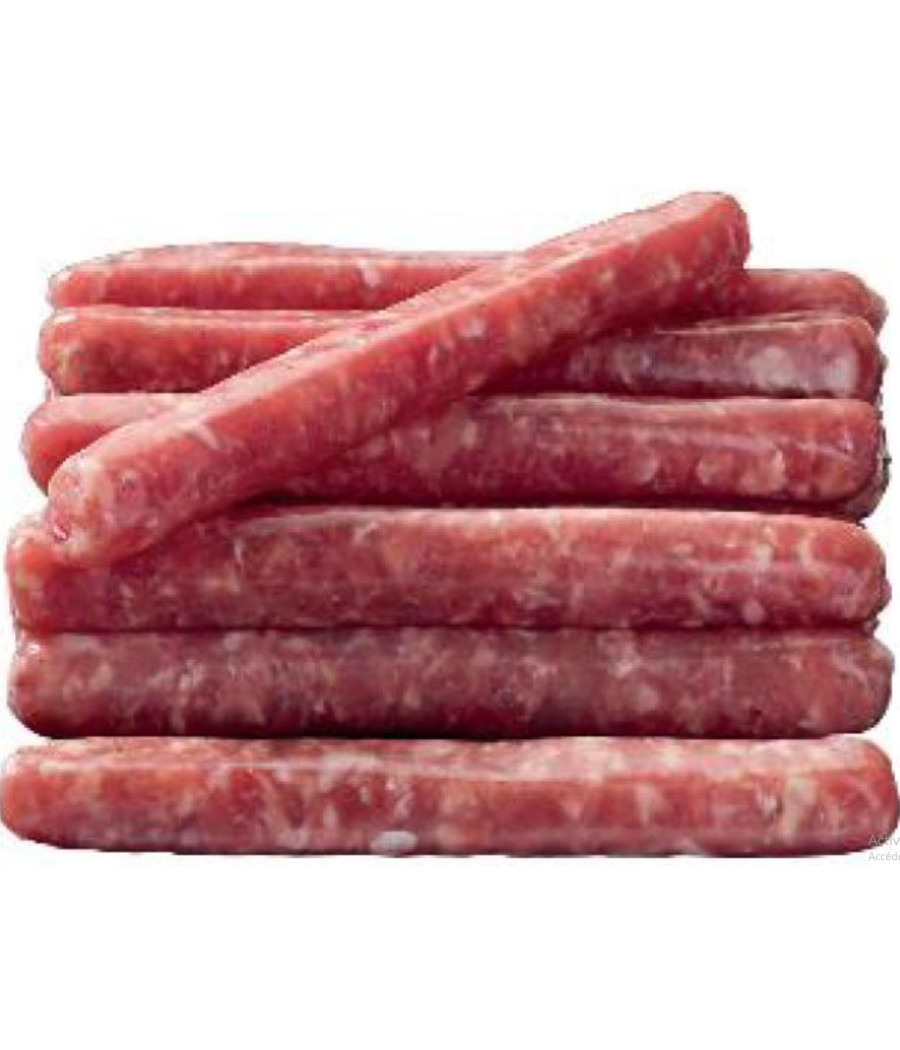 CHIPOLATAS DE PORC VPF SOUS ATMOSPHERE ELABORE EN FRANCE