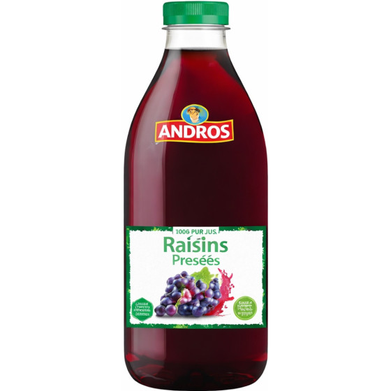 JUS DE RAISINS PRESSES ANDROS 1L