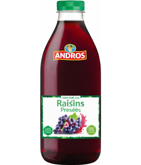 JUS DE RAISINS PRESSES ANDROS 1L
