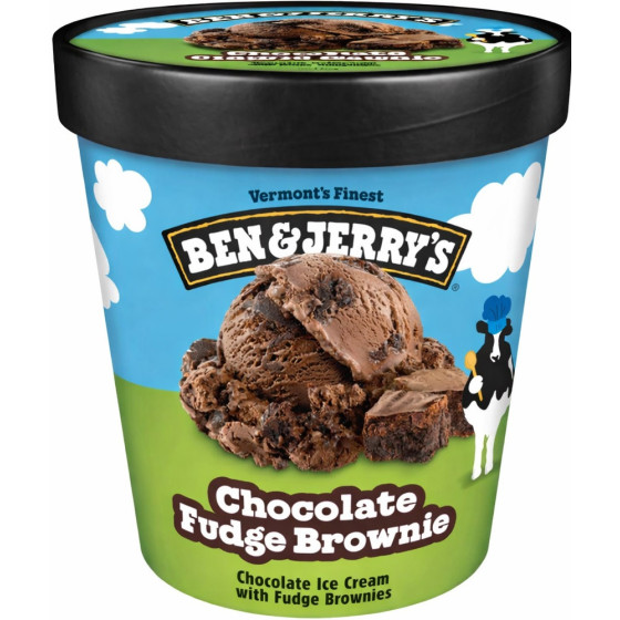 CHOCOLATE FUDGE BROWNIE BEN&JERRY'S 415G