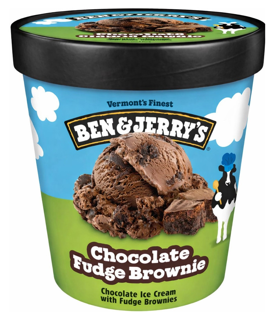 CHOCOLATE FUDGE BROWNIE BEN&JERRY'S 415G