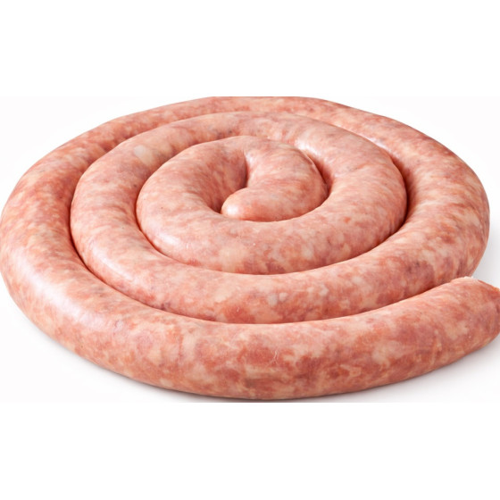 SAUCISSE BRASSE COUTEAU DE PORC MAISON BEUCHER SOUS ATMOSPHERE ELABORE EN FRANCE