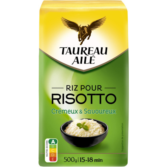 RIZ POUR RISOTTO TAUREAU AILE 500G