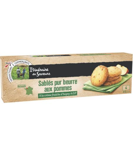 BISCUITS SABLÉS AUX POMMES ITINERAIRE DES SAVEURS 150G
