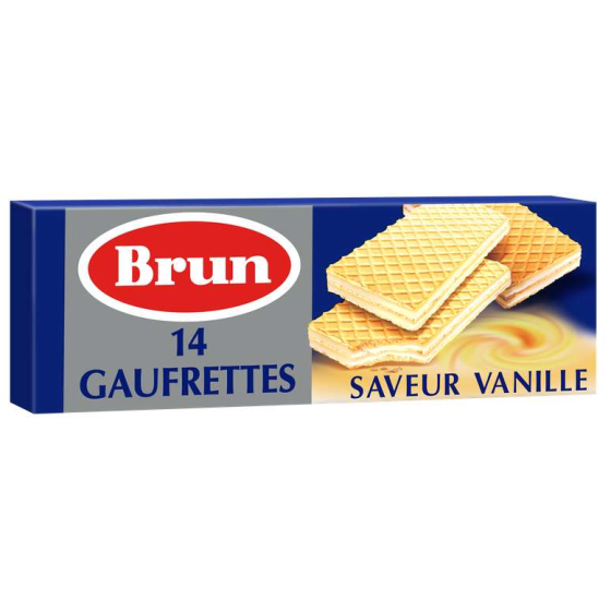 GAUFRETTES VANILLE BRUN 146G
