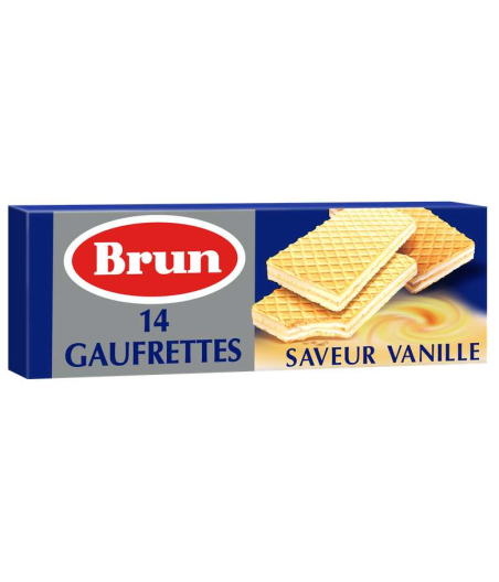 GAUFRETTES VANILLE BRUN 146G