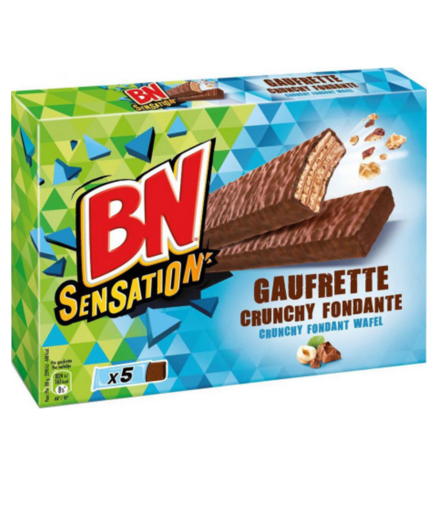 GAUFRETTE CRUNCHY FONDANTE 180 G (5 X 36 G)