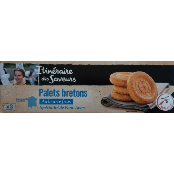 PALETS BRETONS AU BEURRE SPECIALITE DE PONT-AVEN 100G