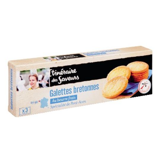 PALETS BRETONS AU BEURRE ITINERAIRE DES SAVEURS 100G