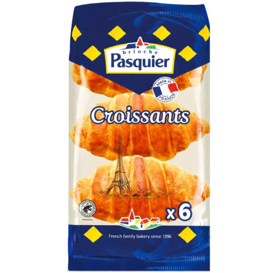 CROISSANT BRIOCHE PASQUIER ORGINES FRANCE 9x6