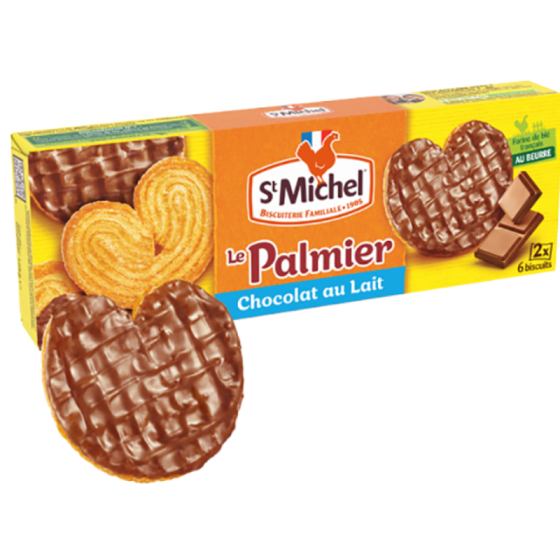 LE PALMIER CHOCOLAT STE MICHEL AU LAIT 125G