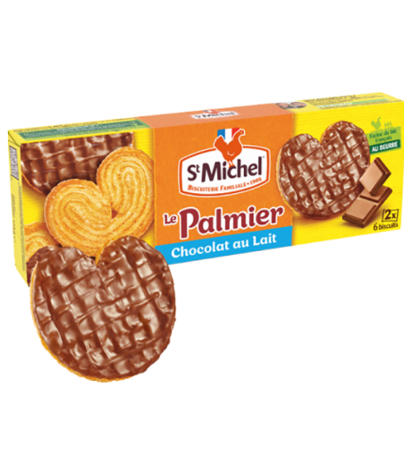 LE PALMIER CHOCOLAT STE MICHEL AU LAIT 125G