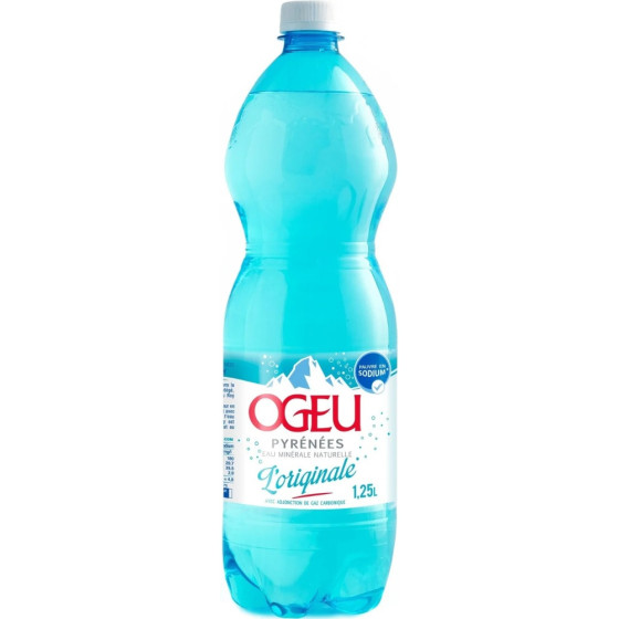 EAU GAZEUSE OGEU FINES BULLES 1,25L