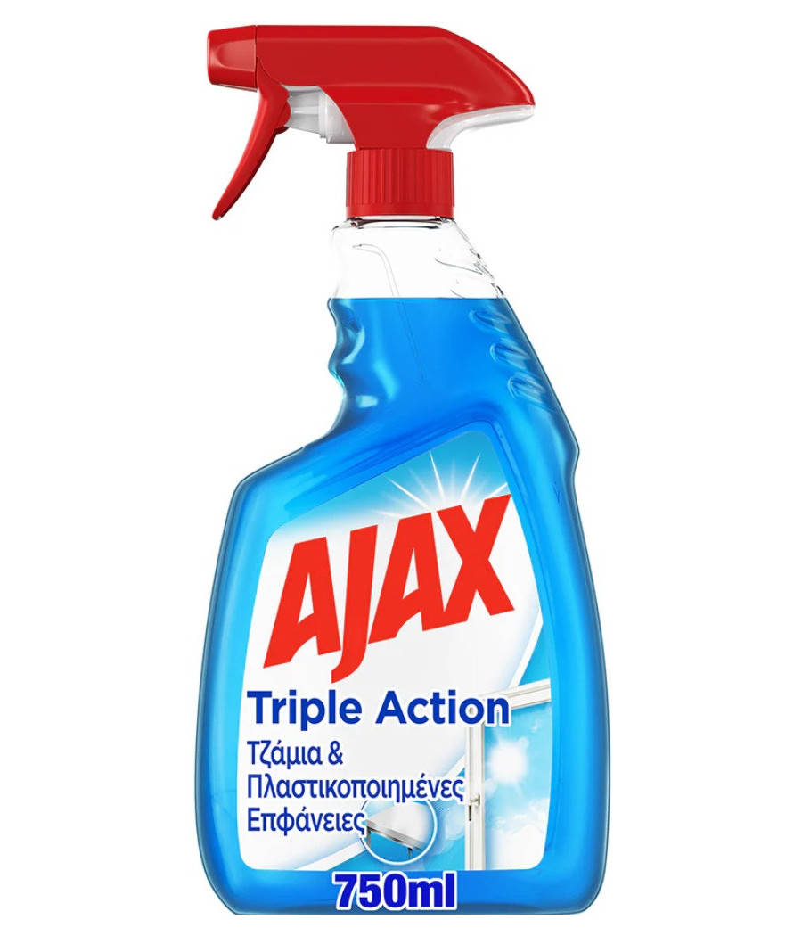 NETTOYANT VITRE 3 ACTION AJAX 750ML