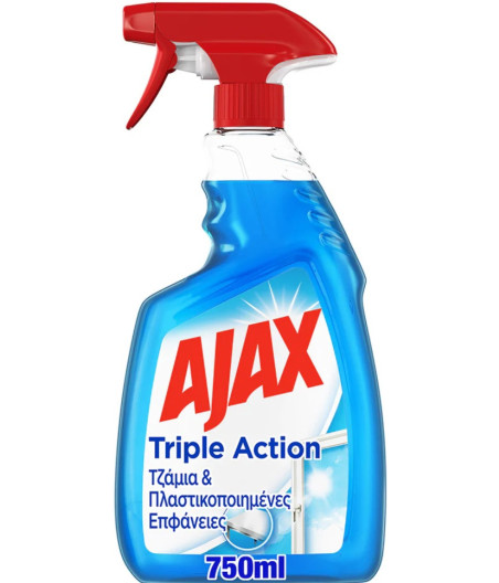 NETTOYANT VITRE 3 ACTION AJAX 750ML