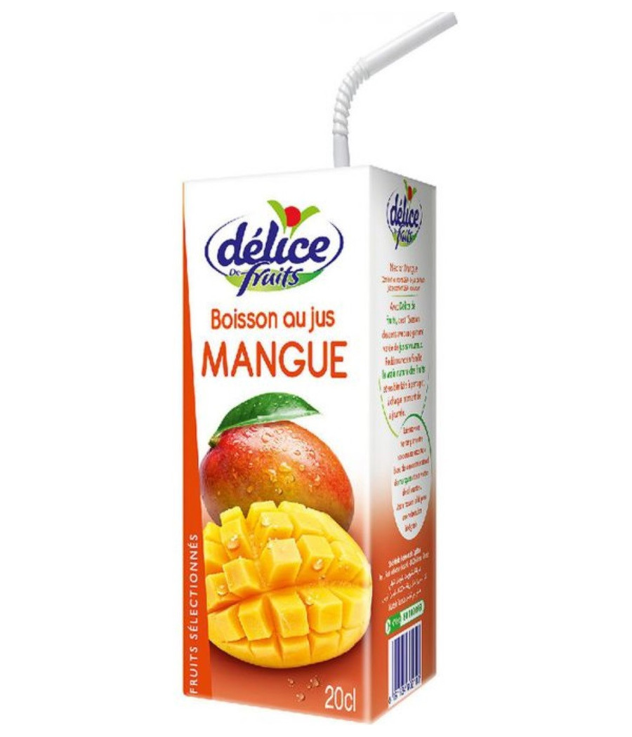 JUS DE MANGUE DELICE DE FRUITS 20CL