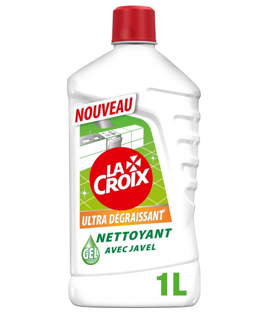 NETTOYANT MENAGER GEL ULTRA DEGRAISSANT JAVEL LACROIX 1L