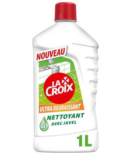 NETTOYANT MENAGER GEL ULTRA DEGRAISSANT JAVEL LACROIX 1L