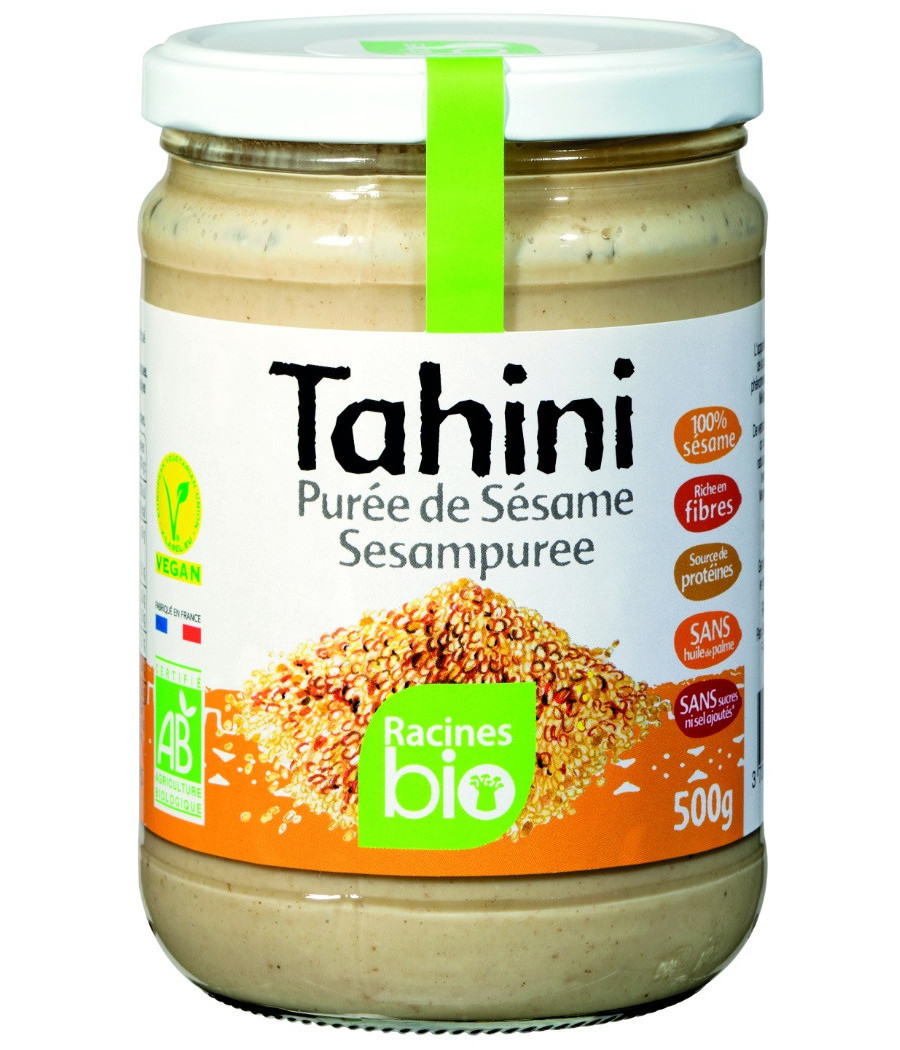 PUREE DE SESAME TAHINI RACINES BIO 500G