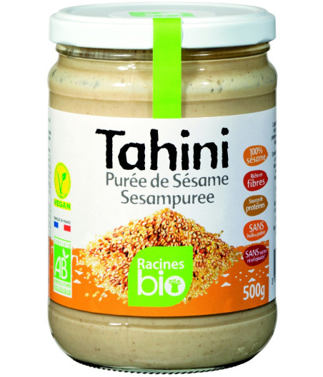 PUREE DE SESAME TAHINI RACINES BIO 500G