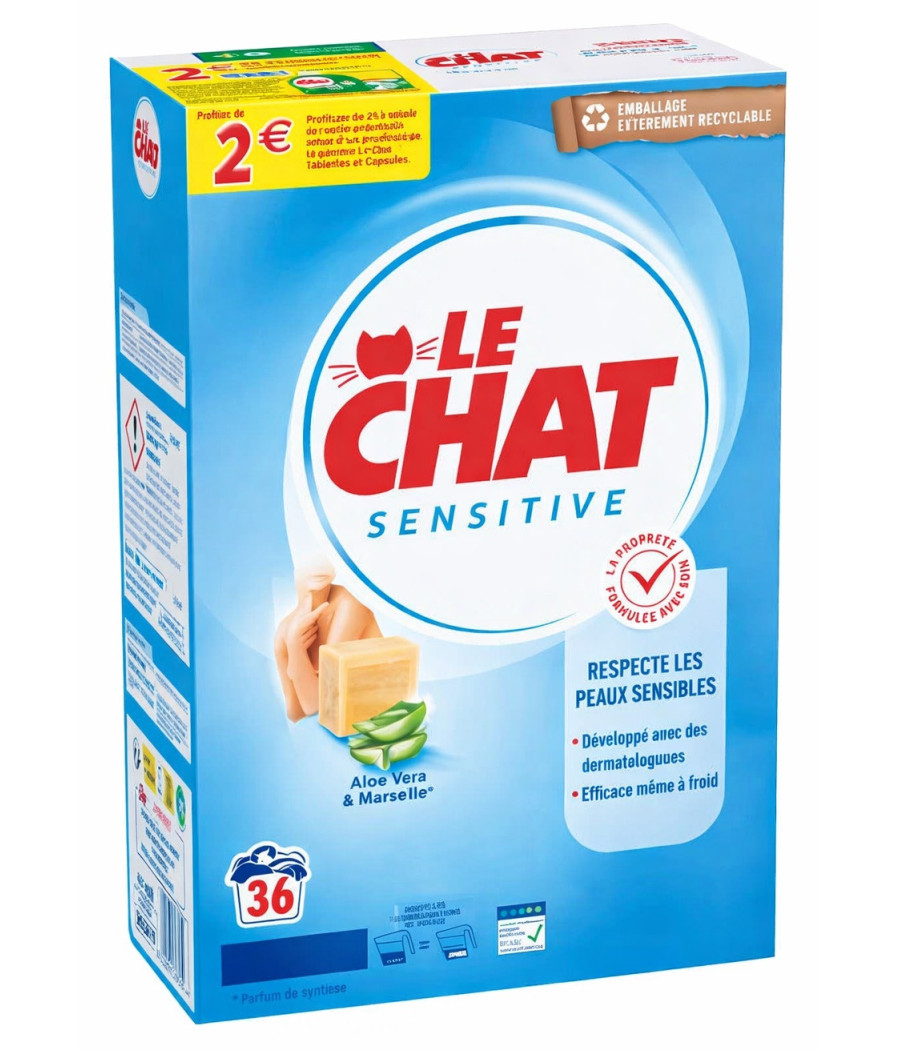 LESS POUDRE 2.160KG LE CHAT