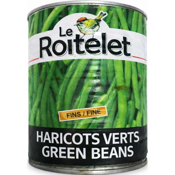 HARICOTS VERTS FINS LE ROITELET 220G