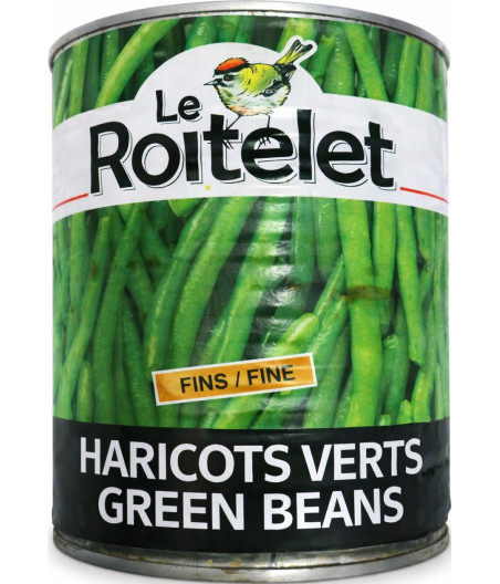 HARICOTS VERTS FINS LE ROITELET 220G