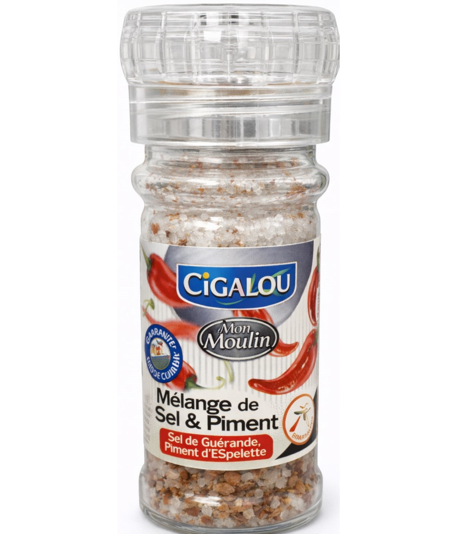 MELANGE DE SEL ET PIMENT CIGALOU 70G