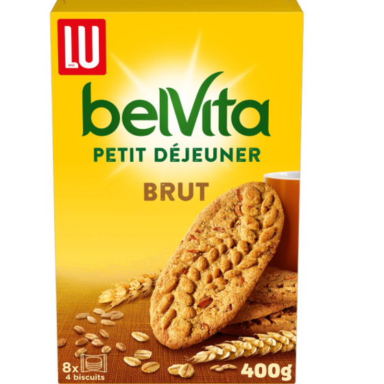 BELVITA BRUT & 5 CEREALES COMPLETES 400 GRAM
